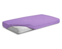 Prześcieradło Frotte Premium z gumką jasnofioletowe 160x200