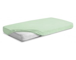 Prześcieradło Frotte Premium z gumką seledynowe 120x200
