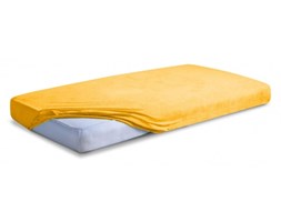 Prześcieradło Frotte Premium z gumką bursztynowe 220x200