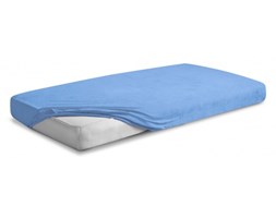 Prześcieradło Frotte Premium z gumką jasnoniebieskie 220x200