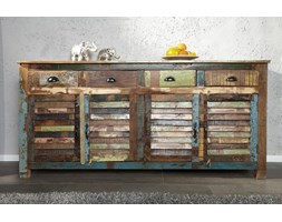 Komoda Bora-Bora 180cm - drewno z recyklingu (Z19905)