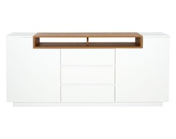 Kredens komoda Empire biały dąb 180cm (Z37531)