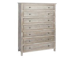 Komoda Handle wood, siedem szuflad, drewno, 140x100x40 cm (JL47390)