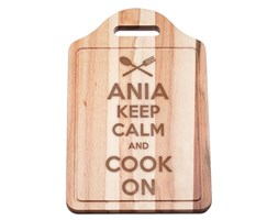 Personalizowana Deska do Krojenia Keep Calm