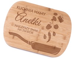 Bambusowa Deska do Krojenia z Grawerem Najlepszy Smak