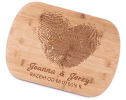 Bambusowa Deska do Krojenia z Grawerem Razem Od