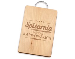 Personalizowana Deska do Krojenia Spiżarnia