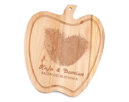 Personalizowana Deska do Krojenia Z Grawerem Razem Od