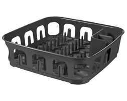 Suszarka do naczyń kwadratowa CURVER Essentials, grafitowa