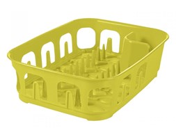 Suszarka do naczyń, Essentials, Curver, żółta, 40x30x21 cm
