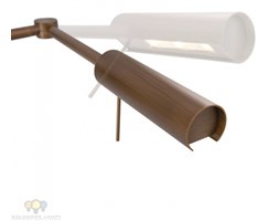 --- WYSYŁKA 48H ---- KINKIET NA WYSIĘGNIKU Philips Fireside brązowy 33261/06/16 - LED