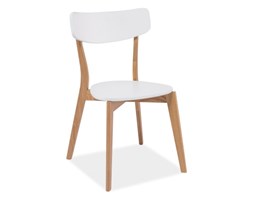 KRZESŁO MOSSO DĄB/BIAŁY