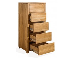 Signu Design Komoda dębowa Donat słupek