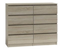 Komoda Malwina 8 szuflad dąb sonoma 120