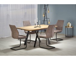 CAPITAL stół dąb złoty / czarny