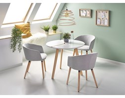 EXPRESS stół biały / buk