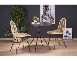 FONDI stół okrągły czarny