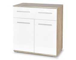 LIMA KM-1 komoda dąb sonoma / biały