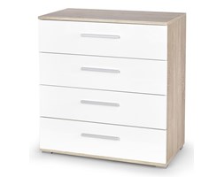 LIMA KM-3 komoda dąb sonoma / biały