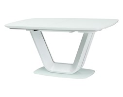 STÓŁ ARMANI BIAŁY MAT/ BIAŁY MAT 140(200)X90