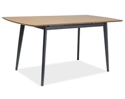 STÓŁ VITRO II DĄB/GRAFIT 120(160)X80