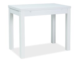 STÓŁ KACPER BIAŁY MAT 50(90)x90