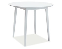 STÓŁ LARSON BIAŁY/DĄB BIELONY 100X100