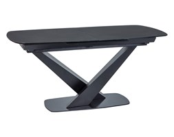 STÓŁ CASSINO I CZARNY MAT / CZARNY MAT 160(220)X90