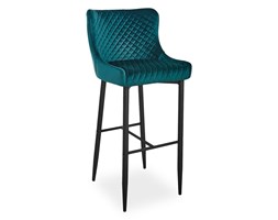 HOKER COLIN B H-1 VELVET CZARNY STELAŻ/ZIELONY BLUVEL78