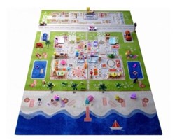 IVI Carpets Domek dla lalek Bliźniak Dywan 3D 121MD035160230