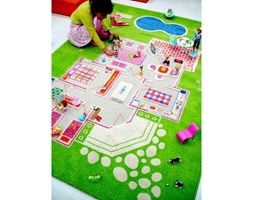 IVI Carpets Domek dla lalek Dywan 3D - zielony 121MD015YE16233