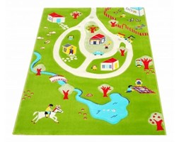 IVI Carpets Wioska Dywan 3D - zielony 101MD011YE16232