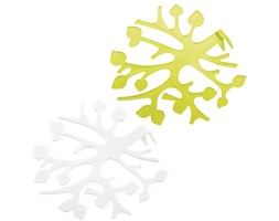Kratka do aranżacji bukietów Koziol Bloomi biało - zielona 2 szt kod: KZ-2829002