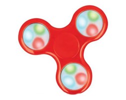 Setty GSM029018 LED Hand Fidget Spinner (czerwony)- szybka wysyłka!