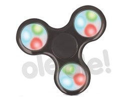 Setty GSM028774 LED Hand Fidget Spinner (czarny)- szybka wysyłka!