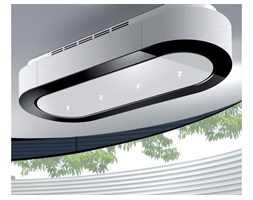 Okap sufitowy Luxima 120 cm