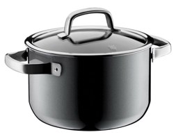 Garnek wysoki 3,7l Fusiontec Mineral, platynowy - WMF - DECOSALON - Zakupy bez ryzyka