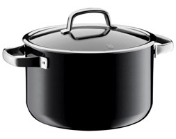 Garnek wysoki 6,4l Fusiontec Mineral, czarny - WMF - DECOSALON - Zakupy bez ryzyka