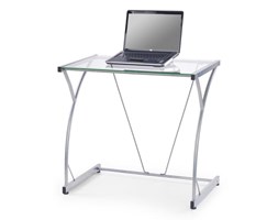 Szklane biurko pod laptopa bezbarwny