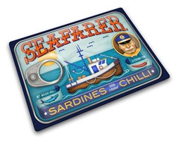 Podkładka szklana SARDINE, 20 x 30 cm - Joseph Joseph - DECOSALON - Zakupy bez ryzyka