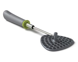 Tłuczek do ziemniaków składany, grafit-zieleń - Joseph Joseph - DECOSALON - Zakupy bez ryzyka