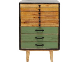 Komoda Napa Valley drewniana kolorowa 90x55cm