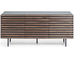 Komoda Mahon 162x73 cm grafitowa