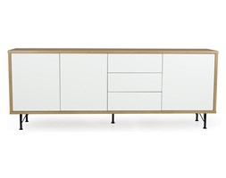 Komoda Flow 206x79 cm biała