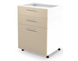 VENTO D3S-60/82 szafka dolna z szufladami front: beżowy