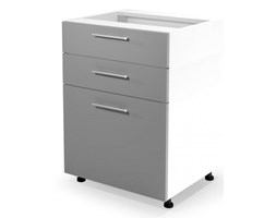 VENTO D3S-60/82 szafka dolna z szufladami front: jasny popiel