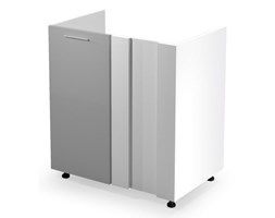 VENTO DKN-100/82 szafka zlewozmywakowa narożna front: jasny popiel