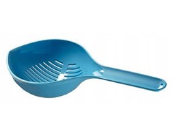 Cedzak Durszlak z Rączką Curver poręczny niebieski