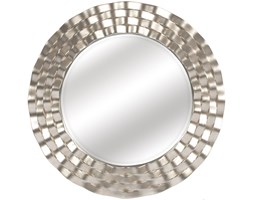 LUSTRO SELENE szampańskie srebro okrągłe FI 90