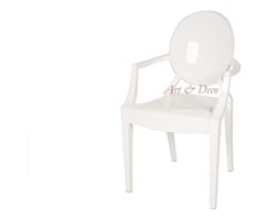 Krzesło Designerskie VALDI białe